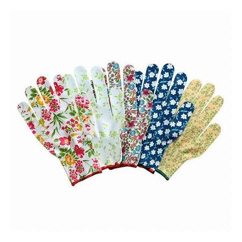 カラフルな5種類の花模様セット!ガーデニング以外にも様々なシーンで作業手袋としてお使いいただけます。肌ざわりの良い薄手素材でフィット感抜群!ゴム手袋などのインナー手袋としても便利!・素材 : ポリエステル100%・サイズ : 21×14cm・保証期間 : 1年間・生産国 : 中国【代引きについて】こちらの商品は、代引きでの出荷は受け付けておりません。【送料について】北海道、沖縄、離島は送料を頂きます。