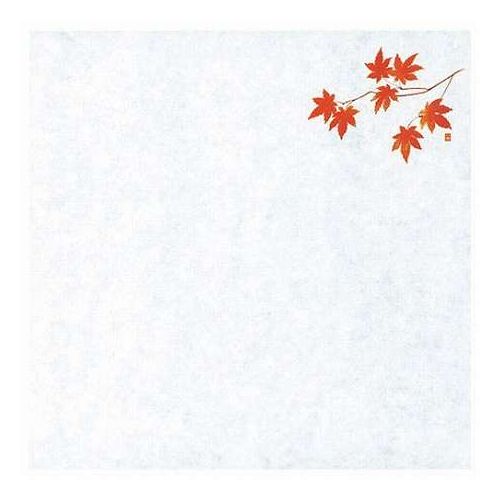四季耐油天紙(小)紅葉 (100枚入)揚げ物用の専用敷紙です。長時間経過しても、油がにじみにくく、天麩羅がべとつきません。揚げたてのおいしさを保ちます。余分な油が器にこびりつかず、後片付けが簡単です。☆季節の草花をワンポイントに配し、食材を彩ります。【ご使用上の注意】食用色素インキを使用しておりませんので、直接お料理を盛りつける時は、必ず印刷部分を避けてご使用ください。サイズ : 約15×15cm重量 : 140g生産国 : 日本保証期間 : 初期不良対応【代引きについて】こちらの商品は、代引きでの出荷は受け付けておりません。【送料について】北海道、沖縄、離島は送料を頂きます。
