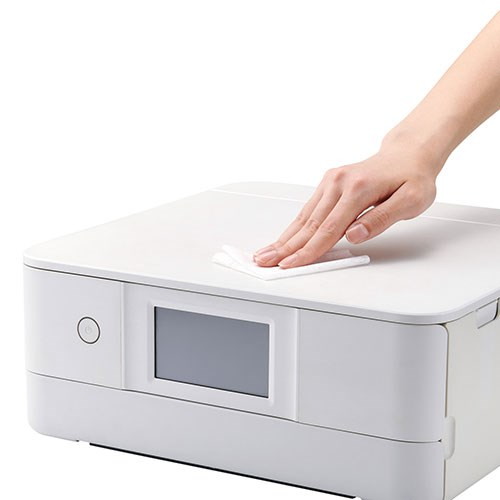 エレコム プリンタークリーニング3点セット 特殊微粘着方式を採用した片面コートタ...