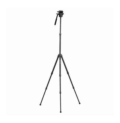 CAYER カイヤー コンパクトカーボン三脚 CH10LS1 3段 脚径16mm ブラック VCAYER-CH...