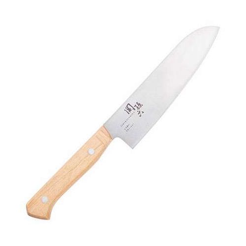 貝印 関孫六 しらあい 三徳包丁 【三工程刃付けで爽快な鋭い切れ味・側材の切断抵抗を小さくすることで爽快な鋭い切れ味を実現】 1140-049(代引不可)【送料無料】
