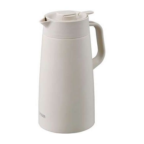 Condiments Container - タイガー 真空断熱ステンレスポット1.6L イーグレットホワイト 【13.1×17.6×25.6cm】 C7135176(代引不可)【送料無料】