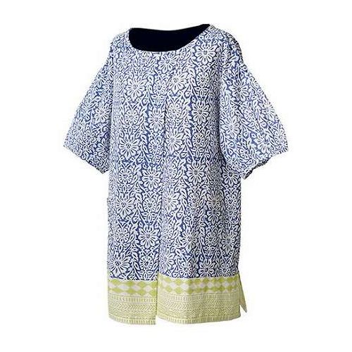 レップ カッポウギ(割烹着) リディ2 職人がひとつひとつ手作業で丁寧に仕上げ ブルー REP-565247【送料無料】