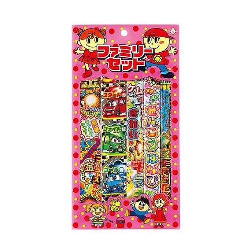 若松屋 玩具花火 ファミリーセット S 家族みんなで楽しめる 花火の定番セット ATC22552 キッズ 子供用品 知育 学習玩具 教材 工作