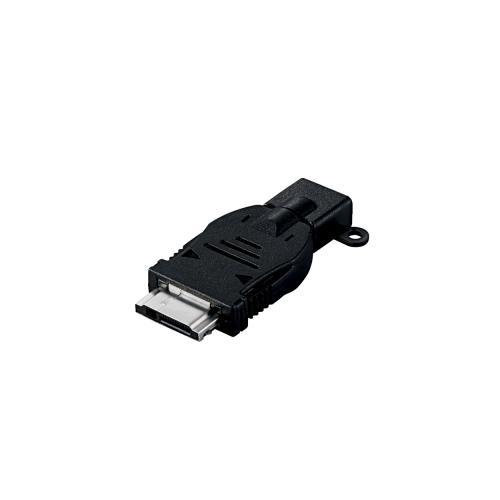 エレコム microB-FOMA/Softbank変換アダプタ MPA-MBFSADBK(代引不可)【メール便配送】【送料無料】 エレコム microB-FOMA/Softbank変換アダプタ MPA-MBFSADBK(代引不可)【メール便配送】【送料無料】