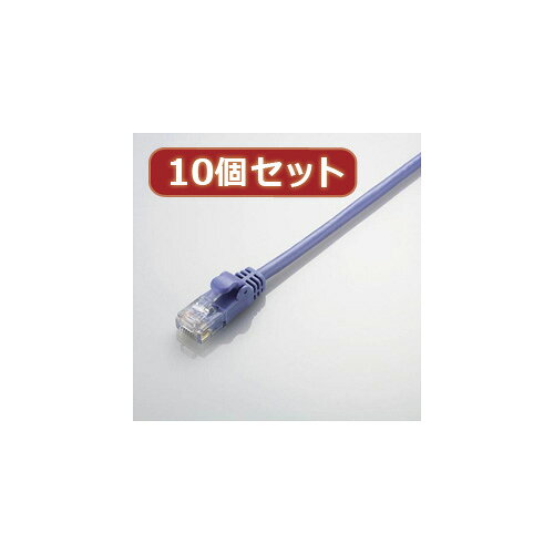 仕様●規格:CAT5E準拠(10BASE-T、100BASE-TX、1000BASE-Tに準拠)●伝送速度:1Gbps●伝送帯域:100MHzまで●ケーブル長:3m●ケーブル太さ:φ3.6mm●芯数:8芯●結線方式:ストレート結線●ヨリ対芯線(ツイストペアケーブル):○●外部シース(被膜)材質:PVC●カラー:ブルー●導体構成:ヨリ線●コネクタ有無:両端コネクタ付●モールド加工コネクタ:○●スリムコネクタ:○●パッケージ形態:ポリ袋特長ケーブルがやわらかく、取り回しがしやすいのでスッキリと配線できる"やわらかLANケーブル"です。100BASE-TXだけでなく、1000BASE-Tでも転送ロスが少なく安定したデータ転送が可能な「エンハンスド・カテゴリー5」に準拠しています。爪が折れにくいプロテクタ付きコネクタを採用していますので、安心してコネクタの着脱を行えます。スリムコネクタを採用していますので、隣接するポートでも干渉することがありません。単線に比べてやわらかく、取り回しがしやすいヨリ線仕様です。ADSL回線、CATV回線、光通信回線、ISDN回線に対応しています。【送料について】北海道、沖縄、離島は送料を頂きます。