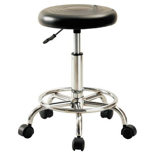 キャスターチェア 背なし M80810039(代引不可)【送料無料】