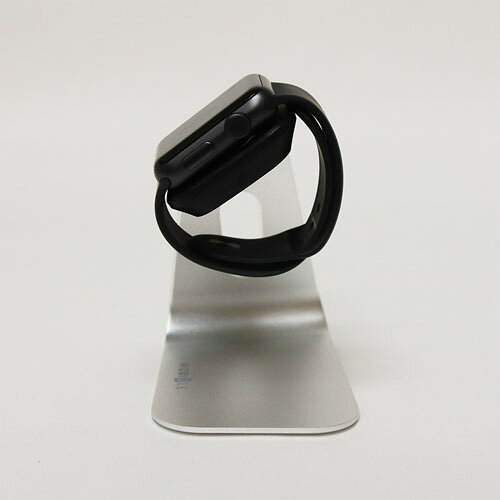 ミヨシ Apple Watch用 アルミスタンド シルバー SST-14/SL スマートフォン・タブレ...