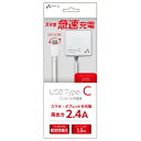 エアージェイ TYPE-C 2.4Aタイプ AC充電器 WH AKJ-CT24WH スマートフォン タブレット(代引不可)(2)