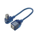 ケーブルUSB BtypeL型ケーブル延長20(上L)●USB B type 20延長【代引きについて】こちらの商品は、代引きでの出荷は受け付けておりません。【送料について】北海道、沖縄、離島は送料を頂きます。