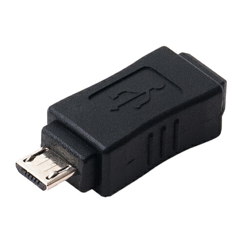 ミヨシ USB2.0 microB-ライトニングコネクタ変換アダプタ ブラック USA-MIMC パソコン(代引不可)