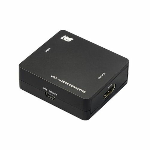 ・商品番号RS-VGA2HD1VGA信号をHDMI信号に変換・出力VGA出力を持つパソコンなどをHDMI入力をもつテレビ、ディスプレイ、プロジェクターなどに接続。USB給電ケーブル(約70cm)標準添付。最大対応解像度1920×1080/60Hz。軽量、コンパクトで持ち運びも容易。●重量:約100g●生産国:中国●付属品:本体、USB給電ケーブル(約70cm)、ユーザーマニュアル、保証書●パッケージサイズ:W90×H185×D24mm【代引きについて】こちらの商品は、代引きでの出荷は受け付けておりません。【送料について】北海道、沖縄、離島は送料を頂きます。