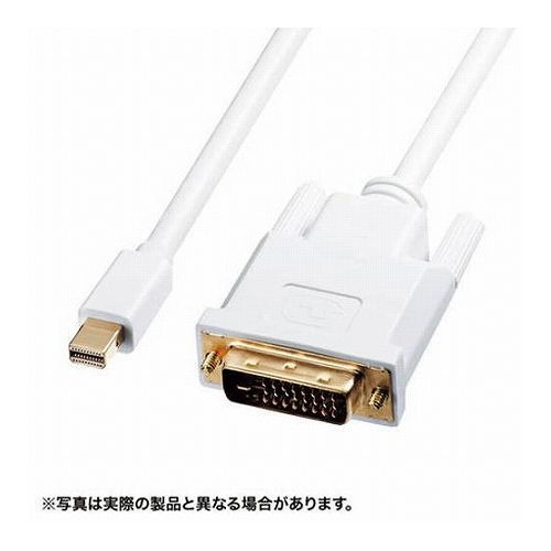 サンワサプライ ミニDisplayPort-DVI変換ケーブル 3m KC-MDPDVA30(代引不可)【送料無料】