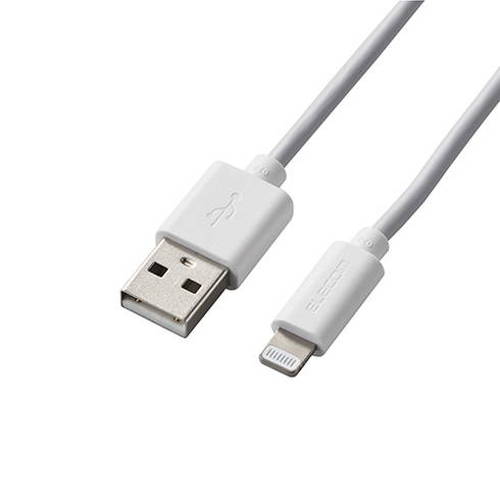 エレコム Lightningケーブル/スタンダード/1.5m/ホワイト MPA-UALA15WH(代引不可)【メール便配送】【送料無料】 エレコム Lightningケーブル/スタンダード/1.5m/ホワイト MPA-UALA15WH(代引不可)【メール便配送】【送料無料】