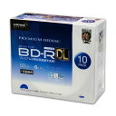10個セット PREMIUM HIDISC BD-R DL 1回録画 6倍速 50GB 10枚 スリムケース HDVBR50RP10SCX10(代引不可)【送料...