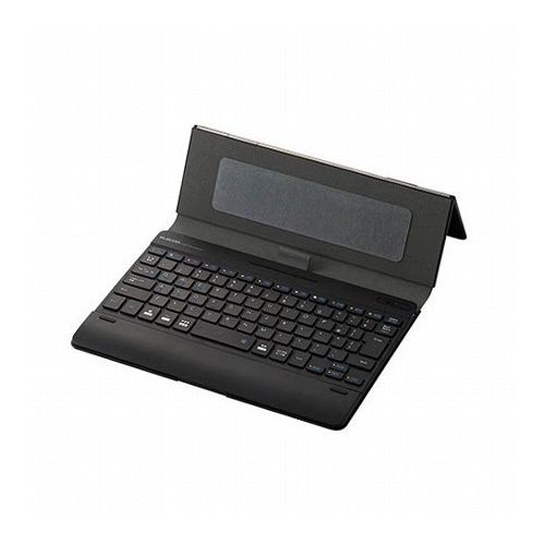 エレコム Bluetoothキーボード/ケース一体型/無段階角度調整/マルチペアリング対応/汎用/ブラック TK-CAP02BK(代引不可)【送料無料】