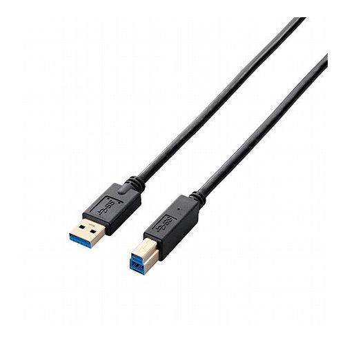 쥳 USB3.0֥/A-B//0.5m/֥å USB3-AB05BK(Բ)