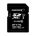 HIDISC SDXCJ[h 512GB UHS-I Class10 U3/V30Ή HDSDX512GCL10UIJP3(s)yz