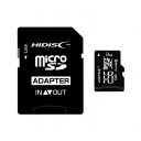 HIDISC microSDXCカード 256GB CLASS10 UHS-1対応 SD変換アダプタ付き HDMCSDX256GCL10UIJP3(代引不可)【...