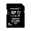 HIDISC SDXCJ[h 256GB CLASS10 UHS-I Speed class3, A1Ή HDSDX256GCL10V30(s)yz