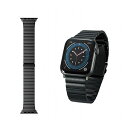 エレコム アップルウォッチ Apple Watch バンド SE 6 5 4 (44mm) SE 3 2 1 (42mm) ステンレス ブラック AW-44BD...