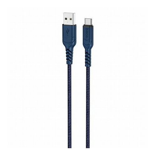 JTT hoco X59 ANTI-BENDING Type-Cケーブル ブルー X59-ANTBTC-BL(代引不可)【メール便配送】【送料無料】