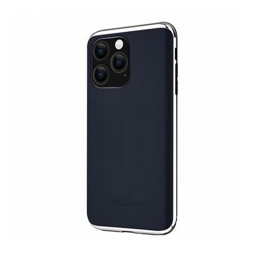 motomo INO LINE INFINITY CASE for iPhone 13 Pro Chrome Silver Rayal Indigo MT21581i13PIG(s)