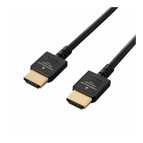 5個セットエレコム HDMIケーブル/Premium/やわらか/2.0m/ブラック DH-HDP14EY20BKX5(代引不可)【送料無..