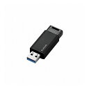 5個セットエレコム USBメモリー/USB3.1Gen1対応/ノック式/オートリターン機能付/8GB/ブラック MF-PKU3008GBKX5(代引不可)【送料...