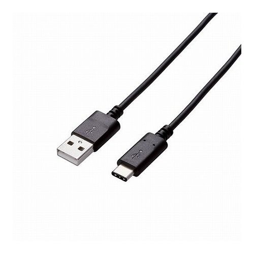 【商品特長】USB2.0の規格である「Certified Hi-Speed USB(USB2.0)」の正規認証品!新規格USB Type-Cコネクタを搭載!USB Standard-A端子を搭載したパソコン・充電器と、USB Type-C端子を搭載したスマートフォンなどの接続ができるUSB2.0ケーブル。【仕様】●USB Standard-Aを搭載しているパソコン及び充電器、モバイルバッテリーなどに、USB Type-Cを搭載しているスマートフォンやタブレットを接続し、充電やデータ転送ができるUSB2.0ケーブルです。 ●USB2.0の規格である「Certified Hi-Speed USB(USB2.0)」の正規認証品です。 ●新規格のUSB Type-Cコネクタは、ウラ、オモテに関係なく両面挿せます。 ●最大5V、3Aの大電流で接続機器の充電が可能です。※ご使用になるパソコンなどの性能によって、供給される電流値が異なります。USB PD(Power-Delivery)非対応です。 ●最大480Mbpsの高速データ転送が可能です。 ●難燃性の素材を使用し、安全性を高めています。 ●外部ノイズの干渉から信号を保護する2重シールドケーブルを採用しています。 ●サビなどに強く信号劣化を抑える金メッキピンを採用しています。 ●EUの「RoHS指令(電気・電子機器に対する特定有害物質の使用制限)」に準拠(10物質)した、環境にやさしい製品です。●コネクタ形状:USB2.0 Standard-Aオス-USB Type-Cオス ●対応機種:USB Standard-A端子搭載のパソコン・充電器・モバイルバッテリーおよび、USB Type-C端子搭載のスマートフォン・タブレットなど ●ケーブル長:0.5m ※コネクタ含む ●ケーブル太さ:3.2mm ●規格:USB2.0規格正規認証品 ●対応転送速度:最大480Mbps ※理論値 ●プラグメッキ仕様:金メッキピン ●シールド方法:2重シールド ●ツイストペアケーブル(通信線):○ ●カラー:ブラック ●パッケージ形態:PET箱+紙台紙【代引きについて】こちらの商品は、代引きでの出荷は受け付けておりません。【送料について】北海道、沖縄、離島は送料を頂きます。