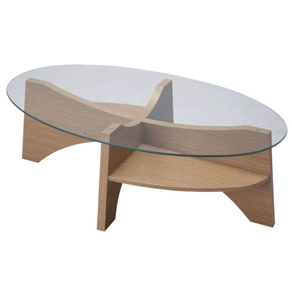 オーバルテーブル LE-454NA (代引不可)【送料無料】