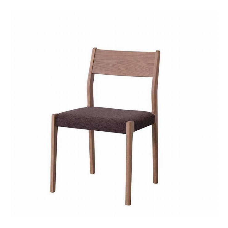 チェア 幅49×奥行48×高さ78 座面高44 天然木 ウォルナット ウレタン塗装 ポリエステル オーク ウォールナット 日本製 国産(代引不可)【送料無料】