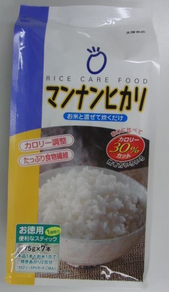 大塚食品 マンナンヒカリ スティックタイプ 525g×10点（1ケース）(代引き不可)