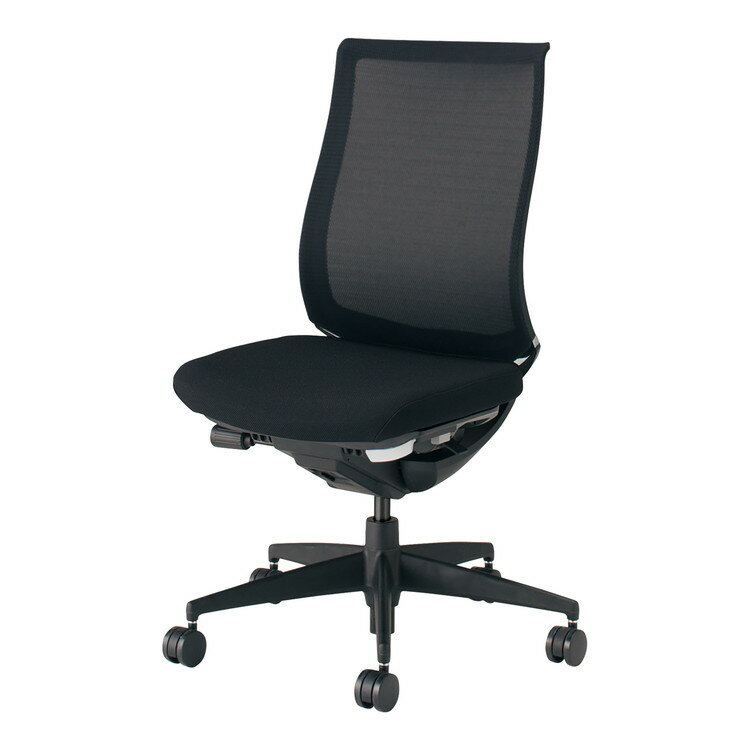 コクヨ オフィスチェア ベゼル CR-2800E6GME6-VN モデレートタイプ 樹脂脚 ブラック フローリング用【配送・組立・設置込】(代引不可)【送料無料】