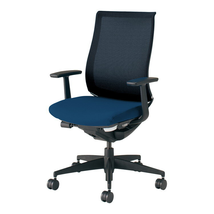 コクヨ オフィスチェア ベゼル CR-2801E6CGMT6-VN モデレートタイプ T型肘【配送・組立・設置込】(代引..