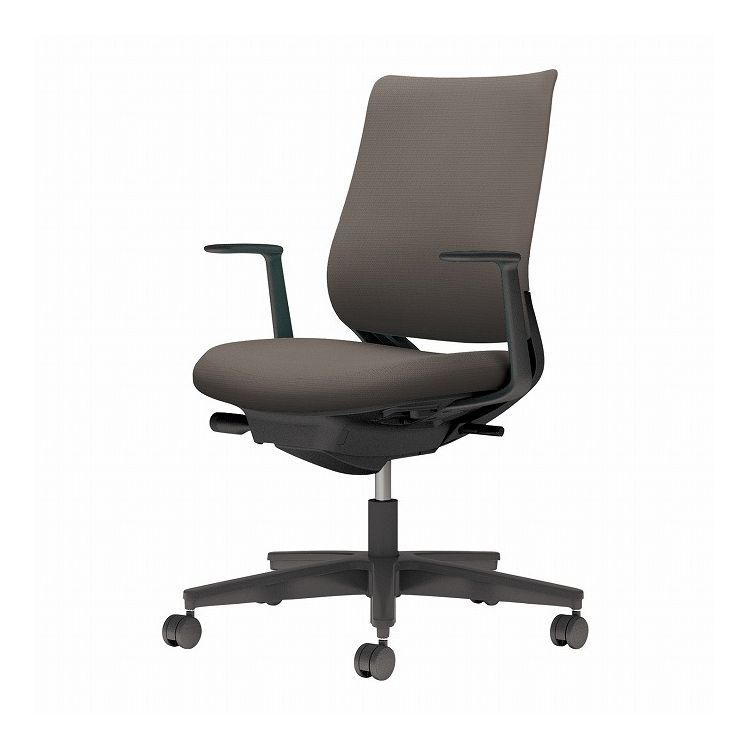 【メーカー直送】 コクヨ オフィスチェア 椅子 イス チェア ミトラ2 L型肘 ブラック ダークグレージュ(代引不可)【送料無料】