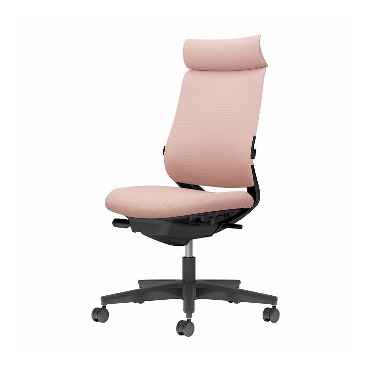 【メーカー直送】 コクヨ オフィスチェア 椅子 イス チェア ミトラ2 肘無 ランバー付 ブラック アッシュピンク(代引不可)【送料無料】