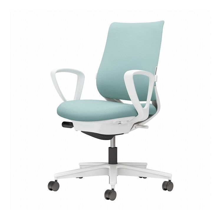 【メーカー直送】 コクヨ オフィスチェア 椅子 イス チェア ミトラ2 サークル肘 ランバー付 ホワイトグ..