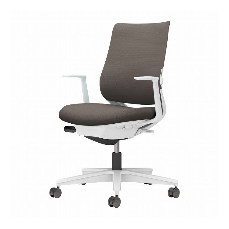 【メーカー直送】 コクヨ オフィスチェア 椅子 イス チェア ミトラ2 L型肘 ランバー付 ホワイトグレー ダークグレージュ(代引不可)【送料無料】