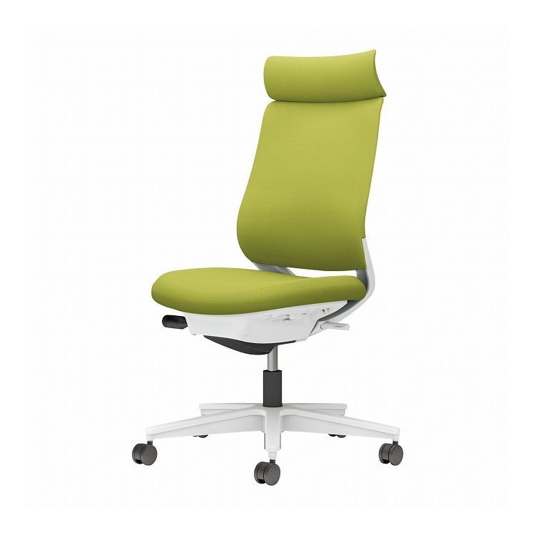 【メーカー直送】 コクヨ オフィスチェア 椅子 イス チェア ミトラ2 肘無 ホワイトグレー ライトオリー..