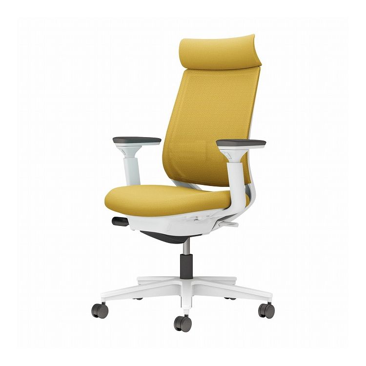 【メーカー直送】 コクヨ オフィスチェア 椅子 イス チェア ミトラ2 可動肘 ランバー付 ホワイトグレー..