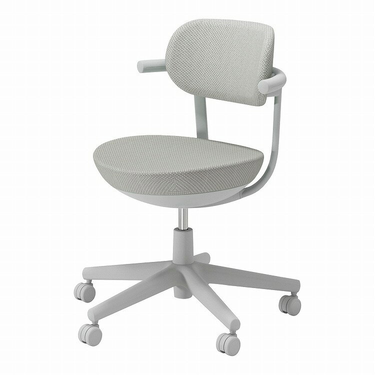 商品詳細コンパクトなフォルムとワークに最適な座り心地。特徴●外寸法/幅660×奥行550×高さ760〜850mm●座面寸法/幅480×奥行430mm●肘内寸法/幅480mm●座面高さ/400〜490mm●肘高さ/635〜725mm●質量/11kg●材質/背:(背フレーム)アルミダイカスト、粉体塗装(背板)ポリプロピレン(クッション)スラブウレタン(張り地)ポリエステル●材質/座:(座板)ポリプロピレン(クッション)モールドウレタン(張り地)ポリエステル●材質/肘:(肘フレーム)アルミダイカスト、粉体塗装(肘カバー)ポリプロピレン●材質/脚:(脚羽根)強化ナイロン、キャスター:ポリウレタン巻き●機能/前傾チルト(前傾角度：5°)オートアジャストロッキング(ロッキング角度：12°)座の高さ調節(上下ストローク：90mm)座背カラー：ライトグレー・ライトグレー【代引きについて】こちらの商品は、代引きでの出荷は受け付けておりません。【送料について】沖縄、離島は別途送料を頂きます。■ 組立てサービス付き ■専門スタッフが開梱・組立て・設置・梱包材回収まで承ります 。※既にお持ちの家具等の場所移動や、引き取り処分のご依頼には対応できません。■配送に関する注意事項・納品日時は『平日AM9：00〜PM5：00』のみ（指定不可）・初回納品予定日時は当店より出荷メールでご案内します・初回納品の際にご不在の場合、再配送日はその約1週間後です。　（再配達日のご指定不可となります）・再配送は1回目:無償対応・2回目：不可(キャンセル)となります　※持戻りキャンセル場合、販売価格の30％を頂戴いたします・離島・山間部など一部地域で配送対象外地域がございます・搬入時の養生や不要品の引取は出来かねます・エレベーターなしの場合、納品は2Fまでとなります・置き配や宅配ボックス指定はお受けできかねます。