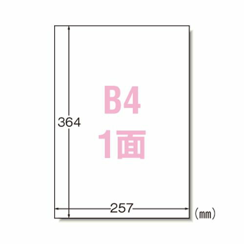 Other - エーワン PPCラベル B4 ノーカット 1 冊 28208 文房具 オフィス 用品【送料無料】