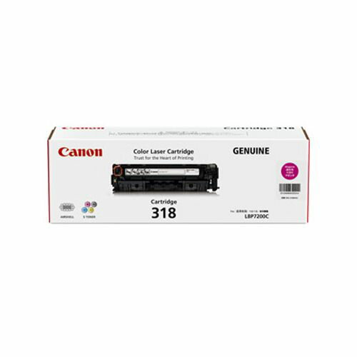 CANON - キヤノン トナーカートリッジ 318M(マゼンタ) 1 本 CRG-318MAG 文房具 オフィス 用品【送料無料】