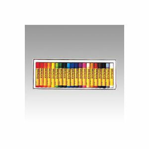 サクラクレパス クレパス太巻 20色 ゴムひも付 1 個 LP20R 文房具 オフィス 用品