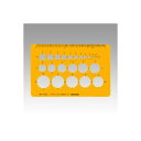 マービー テンプレート No.103M 1 枚 1-843-0113 文房具 オフィス 用品