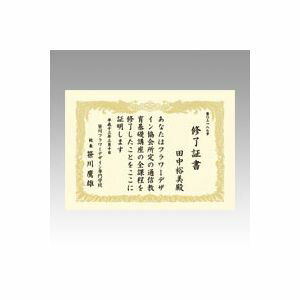 ササガワ OA賞状用紙10枚入 A4判縦書クリーム 1 冊 10-1067 文房具 オフィス 用品