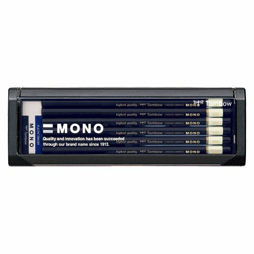 HB - トンボ鉛筆 鉛筆 モノ HB 1 ダース MONO-HB 文房具 オフィス 用品