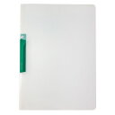 セキセイ クリップインファィル A4S グリーン 1 冊 SSS-105-30 文房具 オフィス 用品