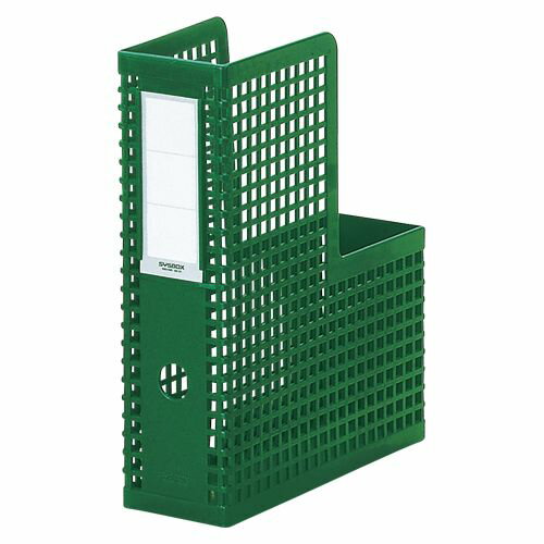 セキセイ シスボックス(タテ型) 緑 1 個 SBX-85-30 文房具 オフィス 用品